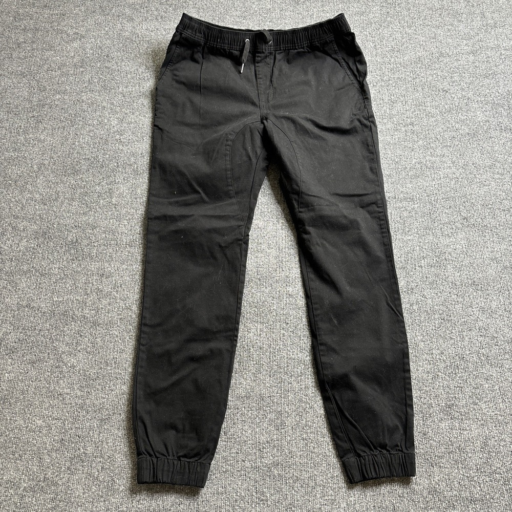 ZANEROBE SURESHOT JOGGER Men's Size 36 BLACK Cotton Cuffed Drawstring NWT
